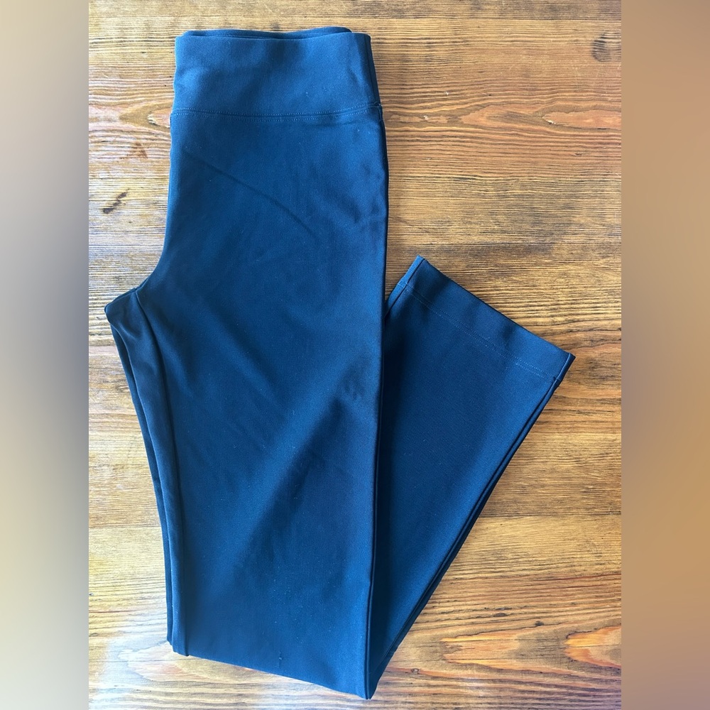 Boston Proper Black Pull On Straight Leg Pant Small Tall